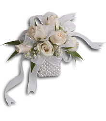 White Whisper Wristlet from Olney's Flowers of Rome in Rome, NY